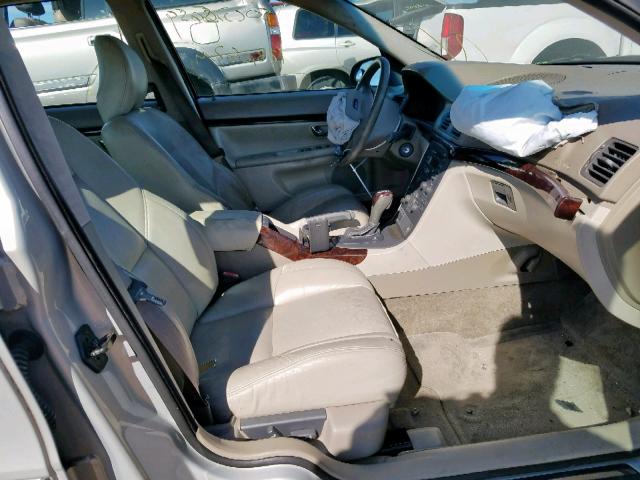 YV1TS90D211156481 - 2001 VOLVO S80 T6 SILVER photo 5