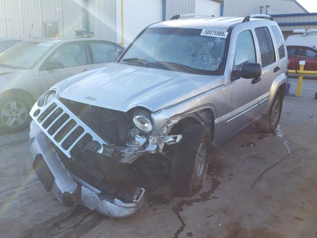 1J4GK58K66W217483 - 2006 JEEP LIBERTY LI SILVER photo 2