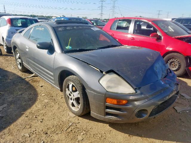 4A3AC44G33E178788 - 2003 MITSUBISHI ECLIPSE GS GRAY photo 1