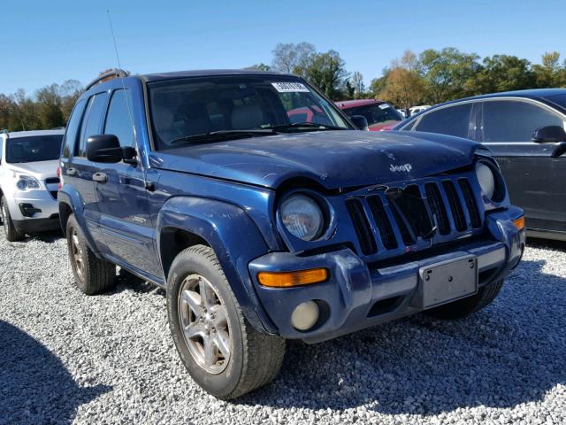 1J4GK58K24W159031 - 2004 JEEP LIBERTY LI BLUE photo 1