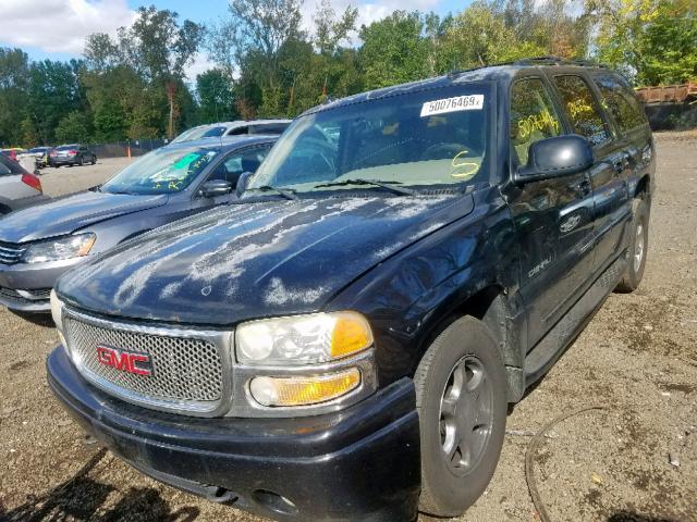 1GKFK66U03J270902 - 2003 GMC YUKON XL D BLACK photo 2