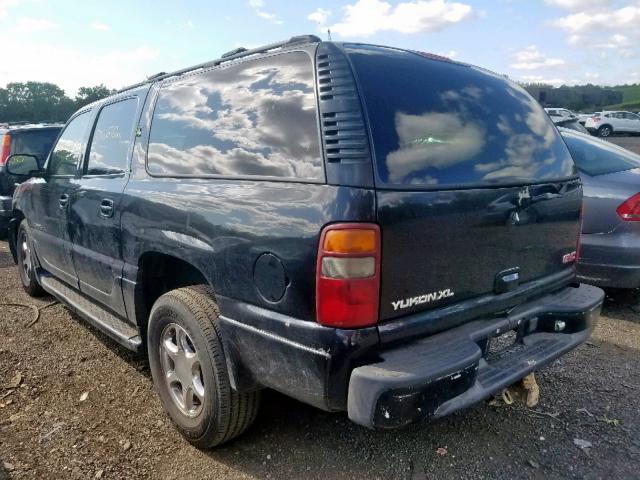 1GKFK66U03J270902 - 2003 GMC YUKON XL D BLACK photo 3