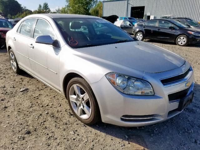1G1ZH57B99F227582 - 2009 CHEVROLET MALIBU 1LT SILVER photo 1