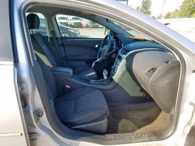 1G1ZH57B99F227582 - 2009 CHEVROLET MALIBU 1LT SILVER photo 5