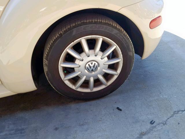 3VWCM31Y64M353432 - 2004 VOLKSWAGEN NEW BEETLE კრემისფერი ფოტო 9