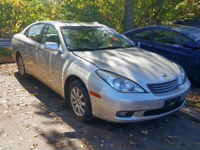 JTHBF30G125015844 - 2002 LEXUS ES 300 SILVER photo 1