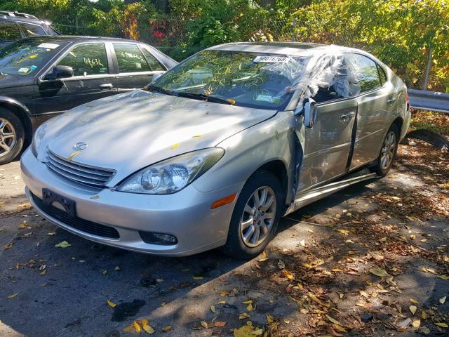 JTHBF30G125015844 - 2002 LEXUS ES 300 SILVER photo 2