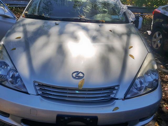 JTHBF30G125015844 - 2002 LEXUS ES 300 SILVER photo 7