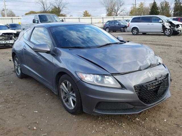 JHMZF1D48DS000734 - 2013 HONDA CR-Z GRAY photo 1