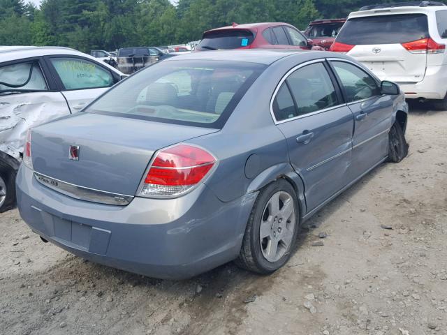 1G8ZS57N98F241011 - 2008 SATURN AURA XE GRAY photo 4