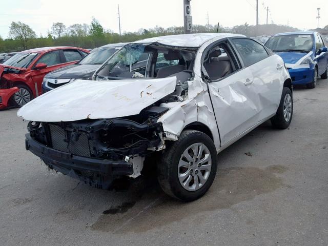 KNAFU4A27B5446137 - 2011 KIA FORTE EX WHITE photo 2