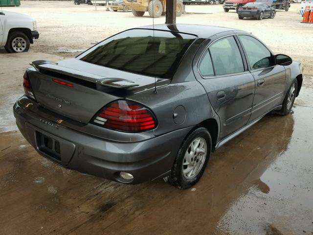 1G2NE52F14M543835 - 2004 PONTIAC GRAND AM S SILVER photo 4