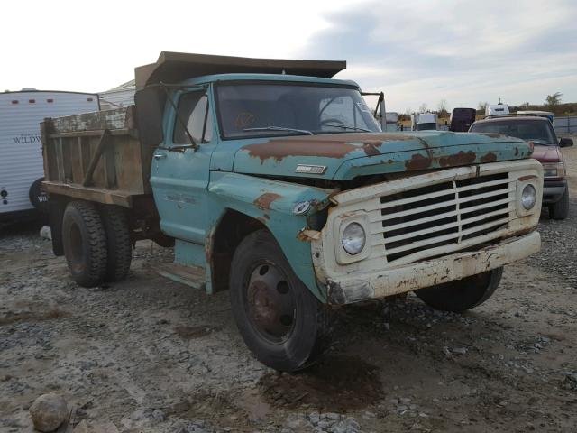 F60BKA87546 - 1967 FORD F600 GREEN photo 1