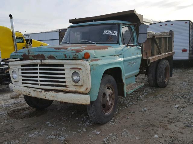 F60BKA87546 - 1967 FORD F600 GREEN photo 2