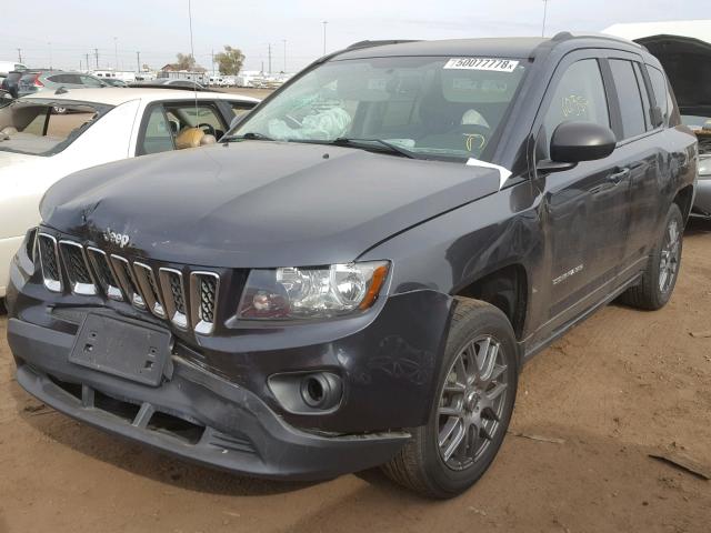 1C4NJDBB0ED728183 - 2014 JEEP COMPASS SP ლურჯი ფოტო 2