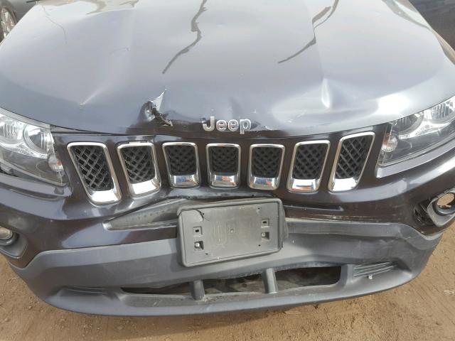 1C4NJDBB0ED728183 - 2014 JEEP COMPASS SP ლურჯი ფოტო 7