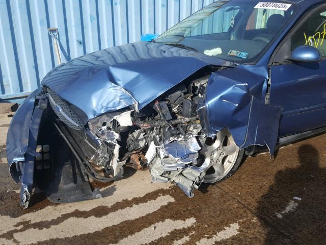 1FAHP55U92G151071 - 2002 FORD TAURUS SES BLUE photo 9