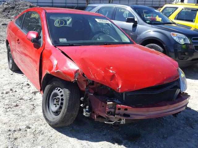 1G1AL18F287233433 - 2008 CHEVROLET COBALT LT RED photo 1