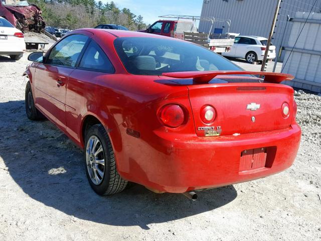 1G1AL18F287233433 - 2008 CHEVROLET COBALT LT RED photo 3