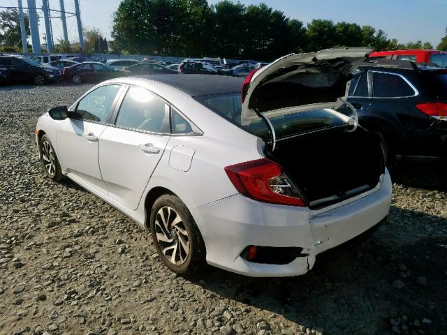 19XFC2F71GE212442 - 2016 HONDA CIVIC EX WHITE photo 3