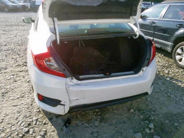 19XFC2F71GE212442 - 2016 HONDA CIVIC EX WHITE photo 9