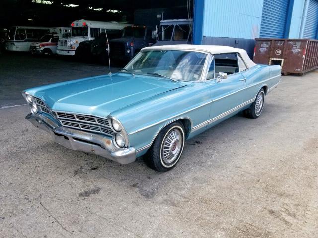 75G7C105635 - 1967 FORD GALAXY BLUE photo 4