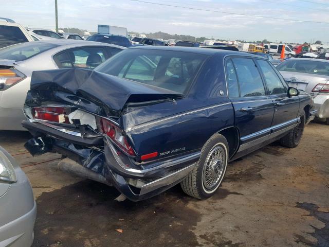 1G4CW53L8M1624123 - 1991 BUICK PARK AVENU BLUE photo 4