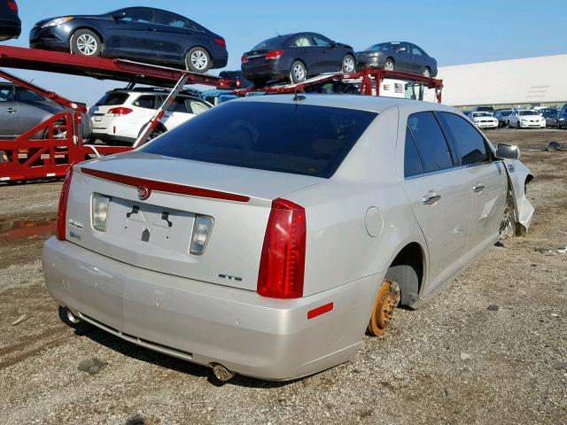 1G6DZ67A680142781 - 2008 CADILLAC STS GOLD photo 4