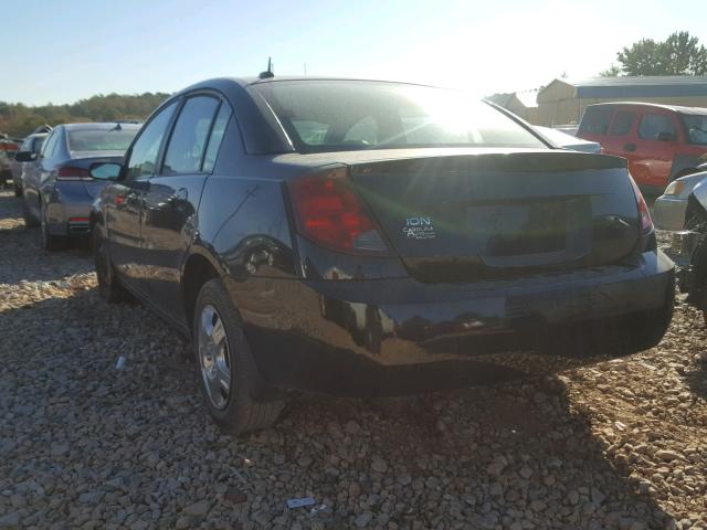 1G8AJ55FX7Z206079 - 2007 SATURN ION LEVEL BLACK photo 3