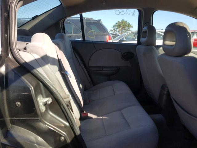1G8AJ55FX7Z206079 - 2007 SATURN ION LEVEL BLACK photo 6