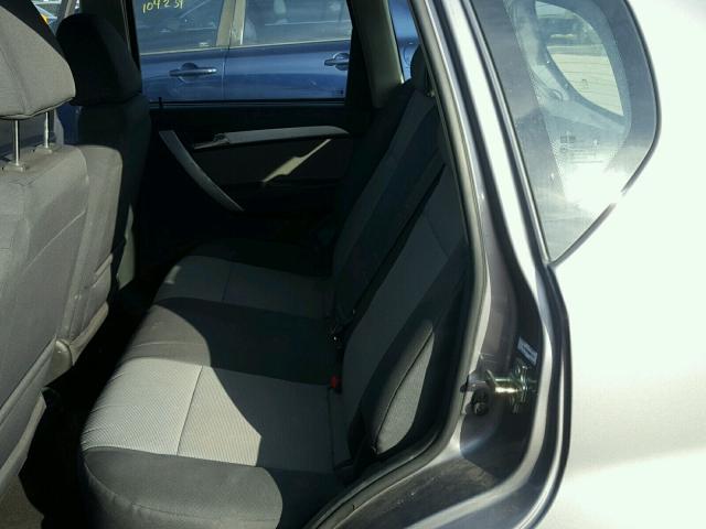 KL1TD6DE8BB137177 - 2011 CHEVROLET AVEO LS GRAY photo 6