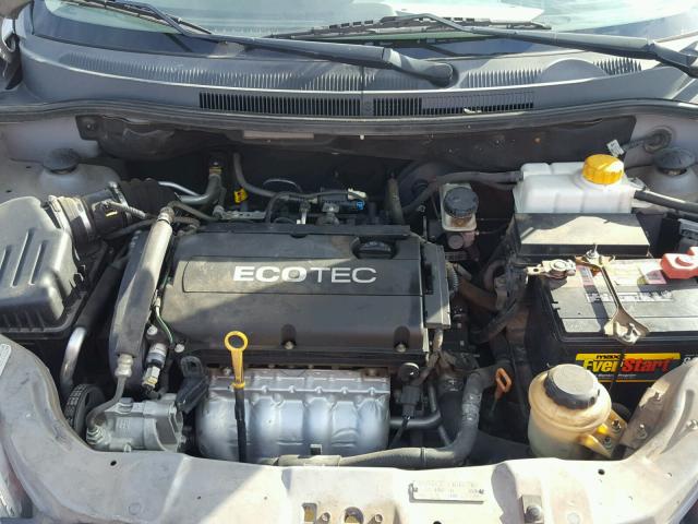 KL1TD6DE8BB137177 - 2011 CHEVROLET AVEO LS GRAY photo 7