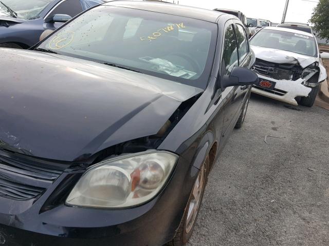 1G1AF5F56A7185854 - 2010 CHEVROLET COBALT 2LT BLACK photo 2