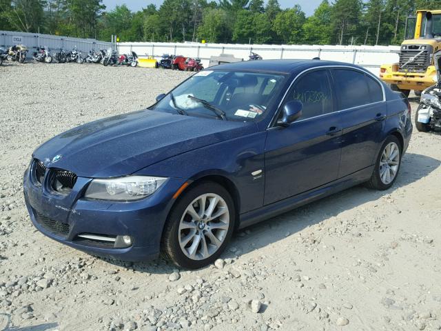 WBAPL5C59BA918138 - 2011 BMW 335 XI BLUE photo 2