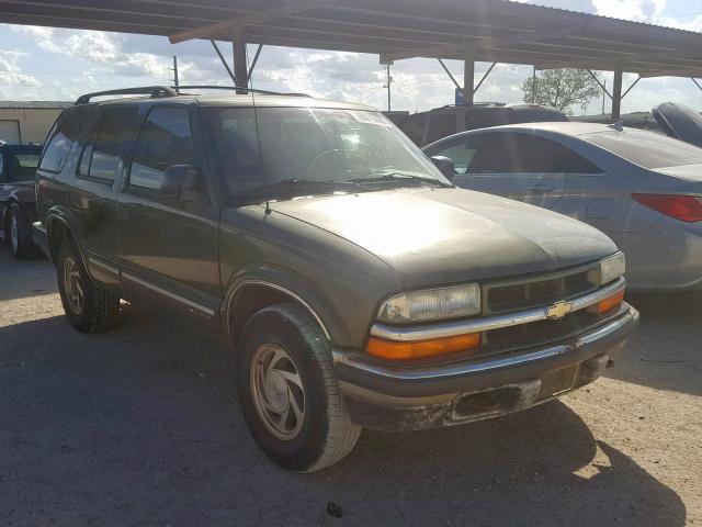 1GNDT13W51K230256 - 2001 CHEVROLET BLAZER GREEN photo 1