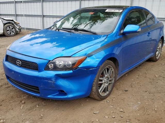JTKDE3B76A0315829 - 2010 TOYOTA SCION TC ლურჯი ფოტო 2