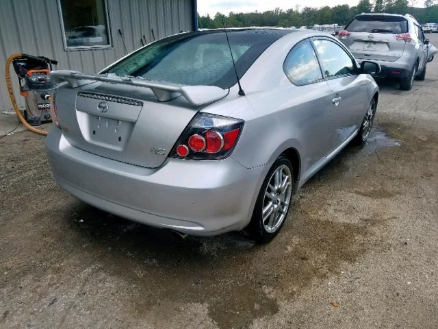 JTKDE167590293574 - 2009 TOYOTA SCION TC ვერცხლისფერი ფოტო 4