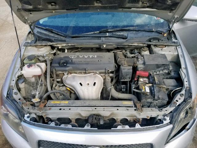 JTKDE167590293574 - 2009 TOYOTA SCION TC ვერცხლისფერი ფოტო 7