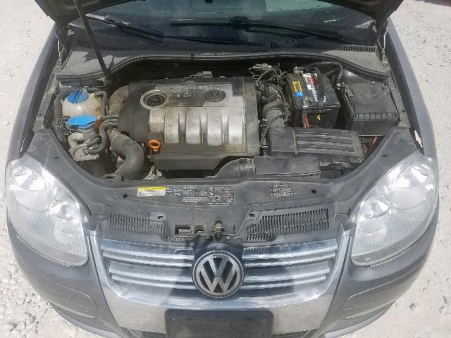 3VWST71K96M802218 - 2006 VOLKSWAGEN JETTA TDI GRAY photo 7