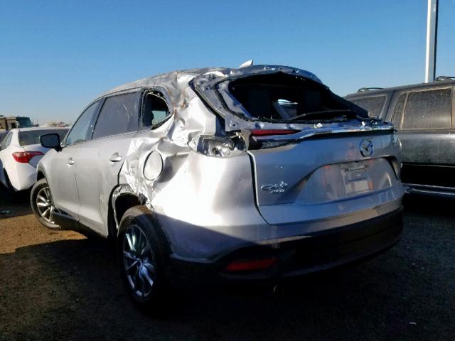 JM3TCBCYXJ0225147 - 2018 MAZDA CX-9 TOURI SILVER photo 3