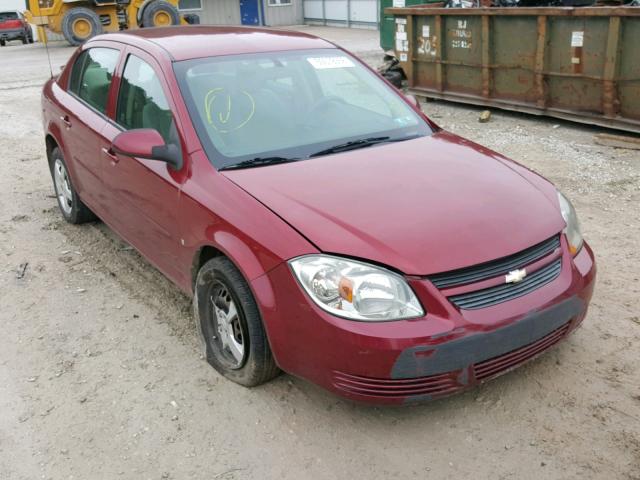 1G1AL58F087165706 - 2008 CHEVROLET COBALT LT RED photo 1