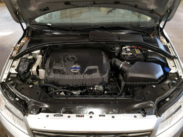 YV126MAB3F1183065 - 2015 VOLVO S80 PREMIE SILVER photo 7