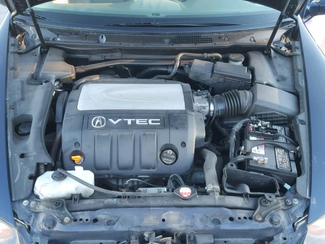 JH4KB16608C004689 - 2008 ACURA RL BLUE photo 7