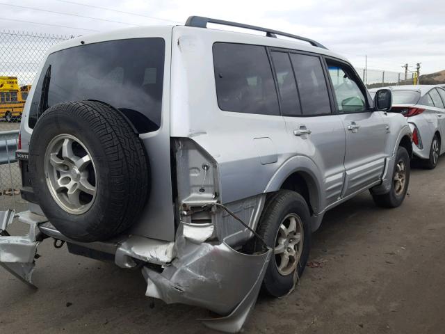 JA4MW51R22J014872 - 2002 MITSUBISHI MONTERO LI GRAY photo 4