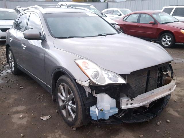 JNKAJ09F18M361328 - 2008 INFINITI EX35 BASE GRAY photo 1