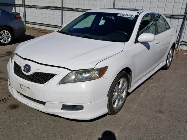 4T1BE46K09U917581 - 2009 TOYOTA CAMRY BASE WHITE photo 2