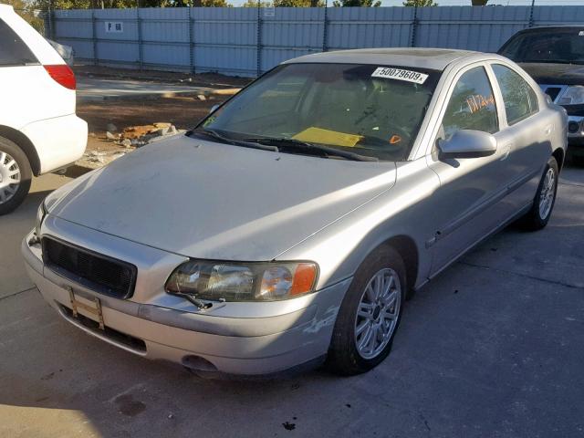 YV1RS64A632275771 - 2003 VOLVO S60 GRAY photo 2