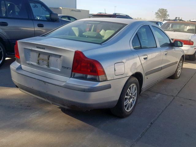 YV1RS64A632275771 - 2003 VOLVO S60 GRAY photo 4