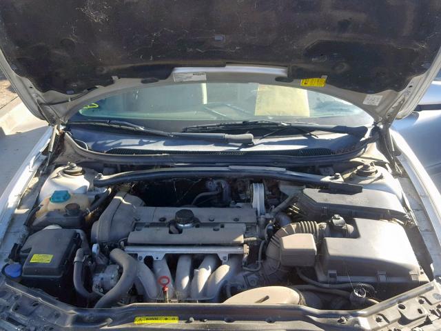 YV1RS64A632275771 - 2003 VOLVO S60 GRAY photo 7