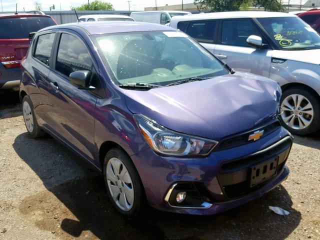 KL8CB6SA2HC766010 - 2017 CHEVROLET SPARK LS BLUE photo 1